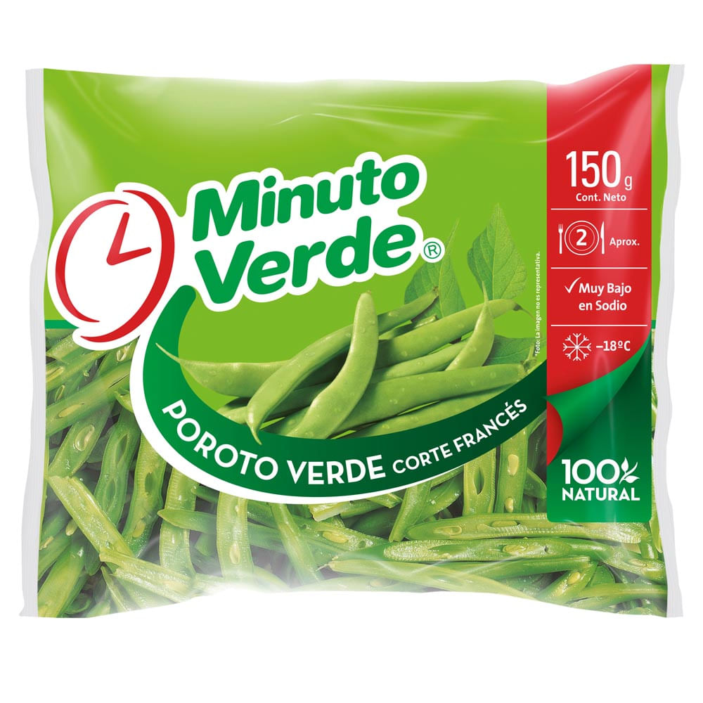 Poroto verde corte francés Minuto verde 150g