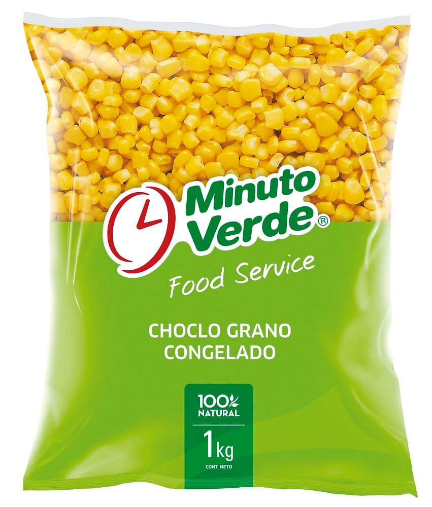 Choclo Congelado Minuto Verde 100% Natural 1kl