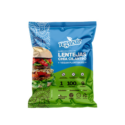 Hamburguesa de Lentejas 100 gr