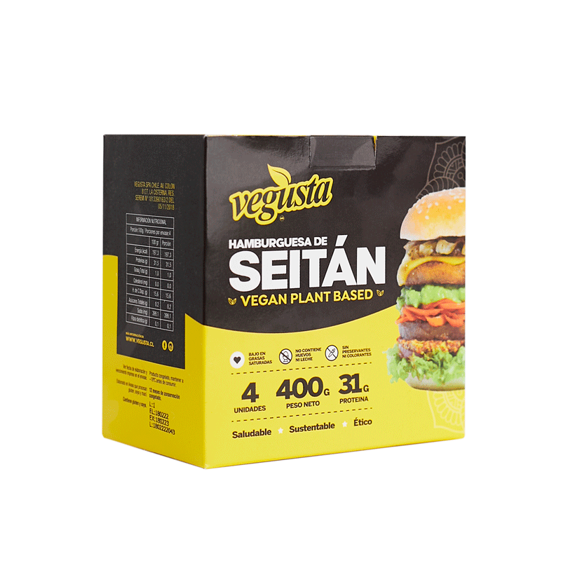Hamburguesa de Seitan 100 gr