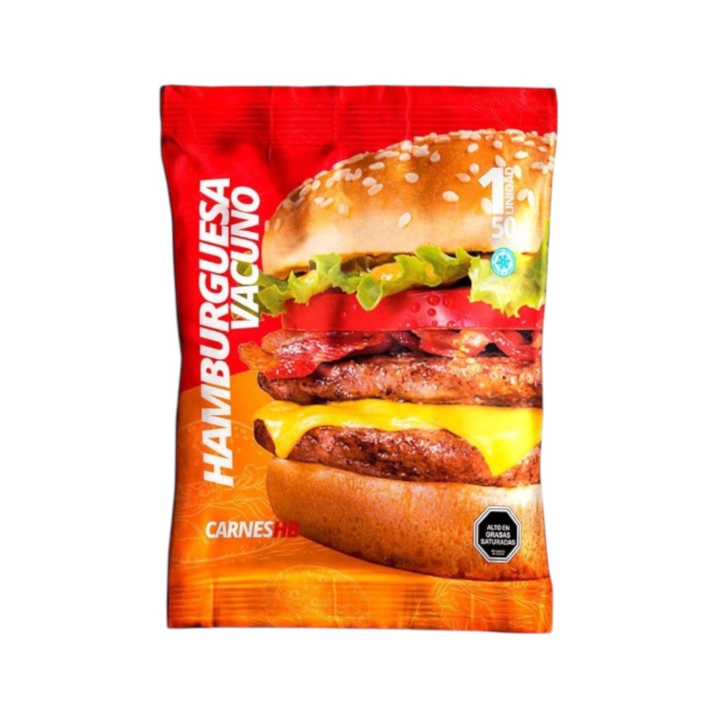 Hamburguesa vacuno HB 50g