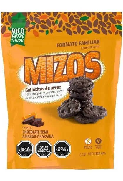 Mizos Chocolate Naranja 150g